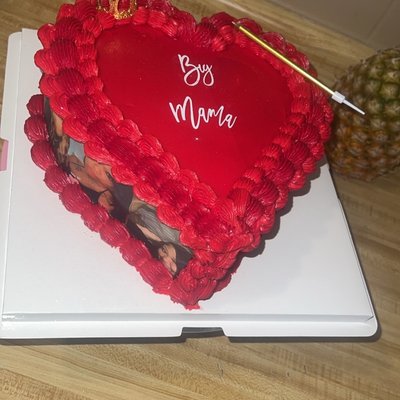 8 Inch Photo Collage Cake 