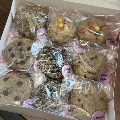 Cookie Box Sampler (4 Pack - Mix And Match)