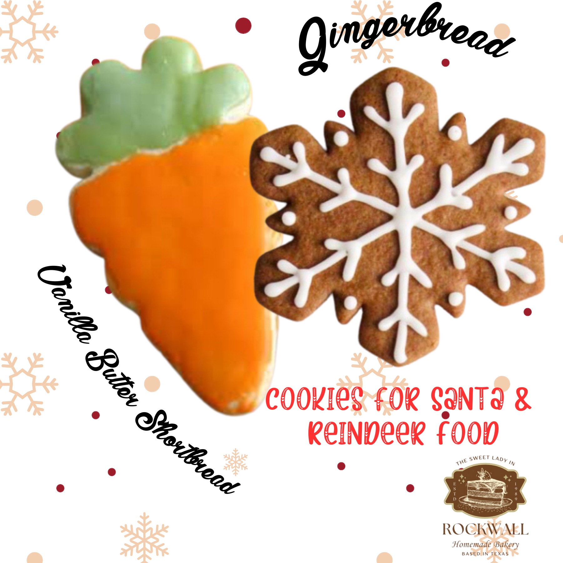 Cookies For Santa & Reindeer Food
