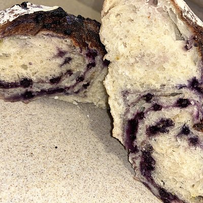 Blueberry Lemon Artisan Loaf 