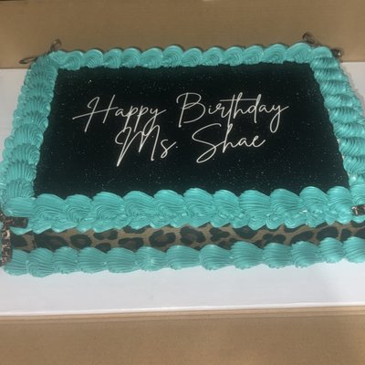 1/4 Sheet Cake