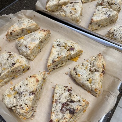 Classic Scones For 4 Each ( Jumbo)choose Flavor 