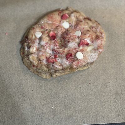 Sourdough Strawberry Shortcake Cookies 