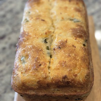 Cheddar Jalapeño Sourdough Bread