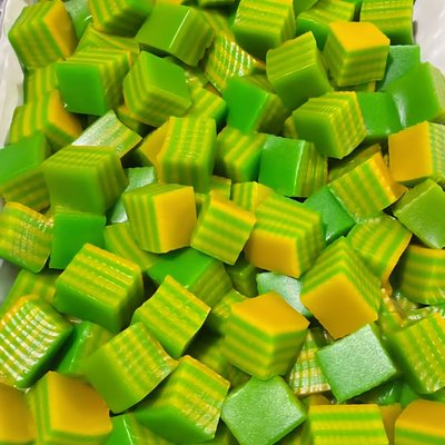 Steam Layered Rice Cake w/ Mungbean 