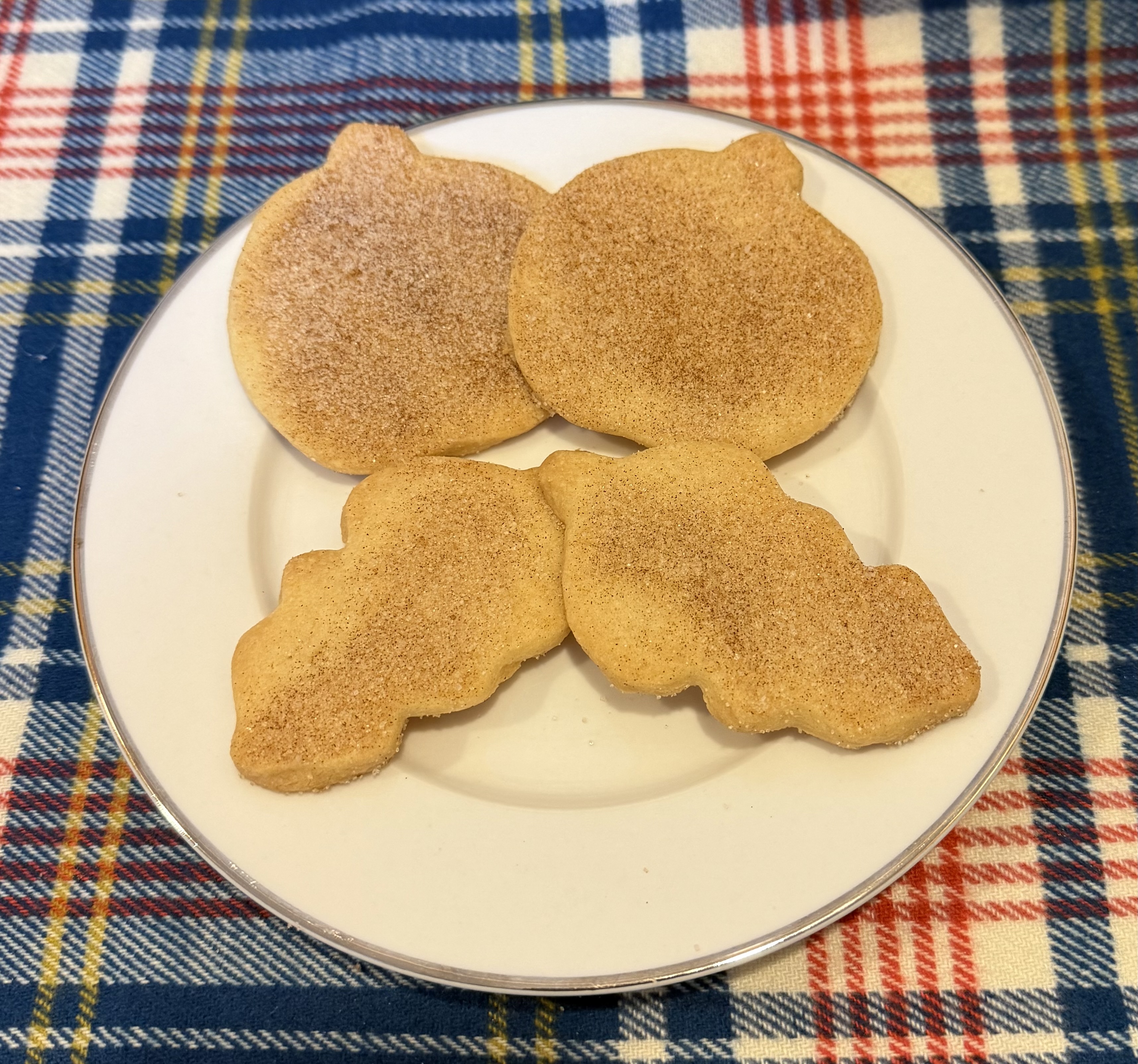 Cinnamon Sugar Shortbread