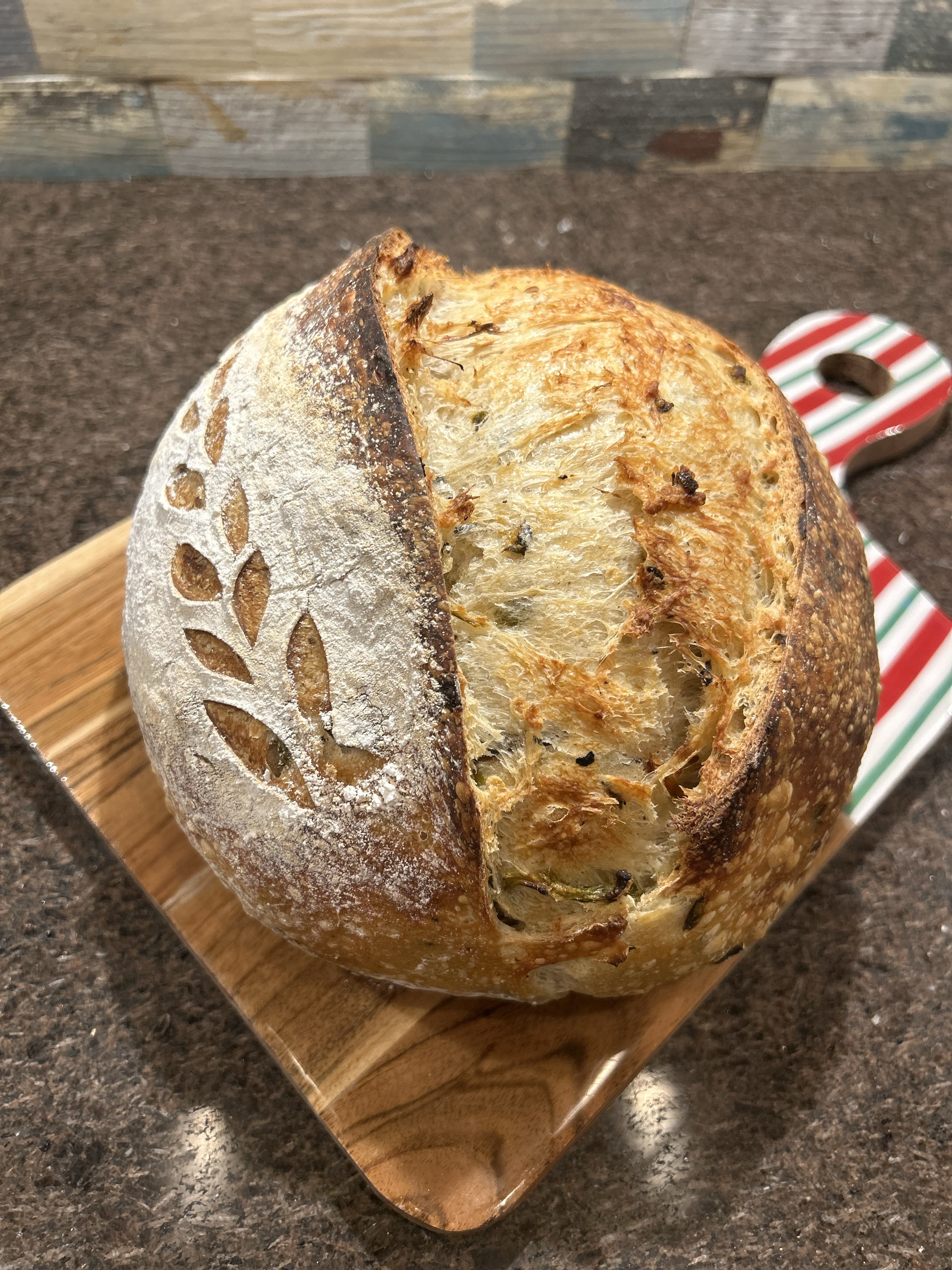 Green Chili Sourdough 