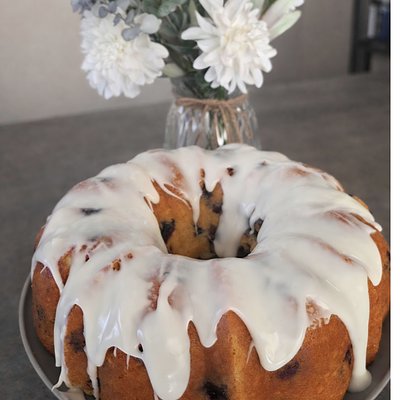 Lemon Blueberry Bundt