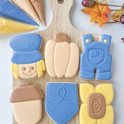 “Fall Fields” cookie decorating class - Sun, Oct 25