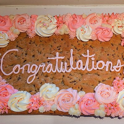 10" x 15" Rectangle Cookie Cake