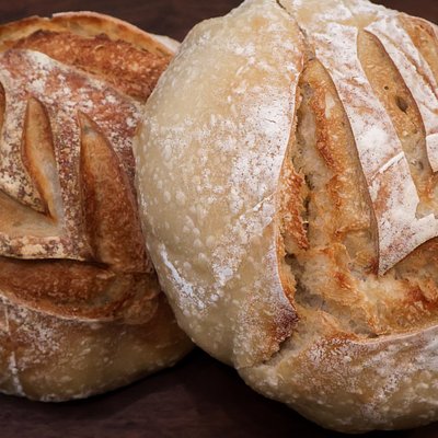Plain Artisan Sourdough Boule 