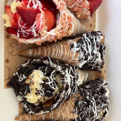 3 Pack Cheesecake Waffle Cones 