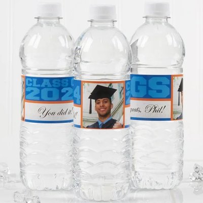 Personalized Water Bottle Party Favor