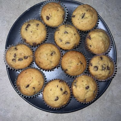 Dozen Chocolate Chip Muffins 