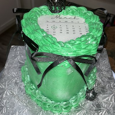 6inch Heart Cake 