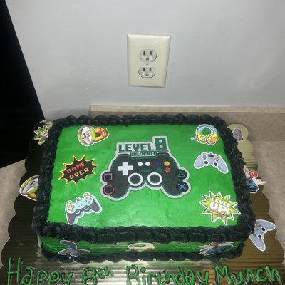 1/2 Sheet Cake 