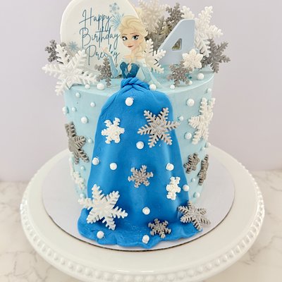 Single Tier Layer Cake