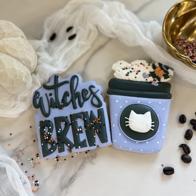 Witches Brew | 2-Cookie Halloween Set