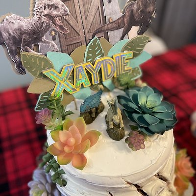 Jurassic Themed Cake