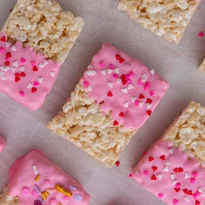 Mini Chocolate Covered Rice Krispies Treats 