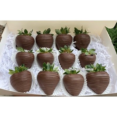 Chocolate Covered Strawberries (1dz Plain) Starting @