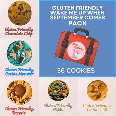 Wake Me Up When September Comes Gluten Friendly Pack