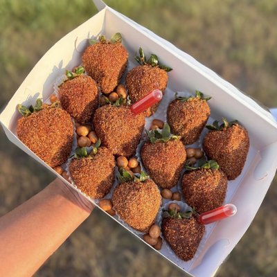 Dozen Chamoy Strawberries 