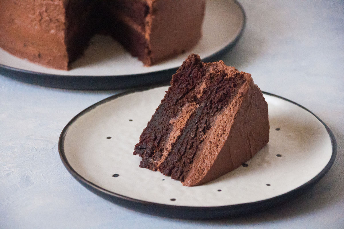 Chocolate Espresso Layer Cake