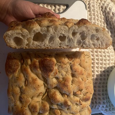 Garlic Rosemary Focaccia 