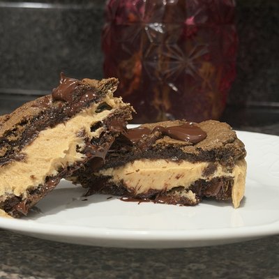 Gluten Free Double Chocolate Peanut Butter Sandwich 