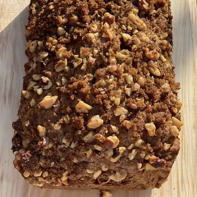Banana Bread With Crumble