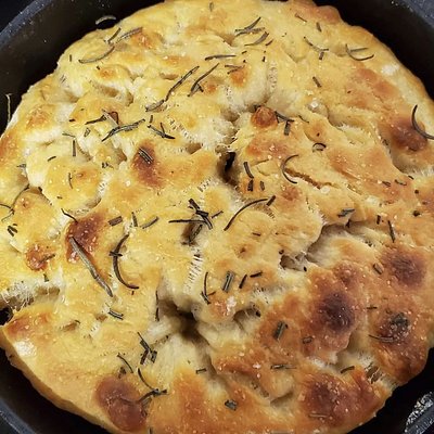 Garlic Rosemary Foccica