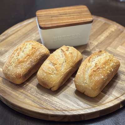 3 Mini Original Sourdough Loaves