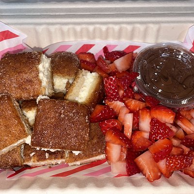 Churro Cheesecake Bites