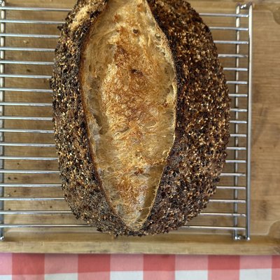 Everything Bagel Sourdough Bread 