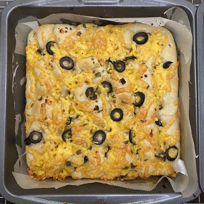 Organic Sourdough Focaccia w\Toppings