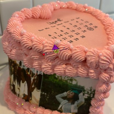 8" 2 layers (serves 20)