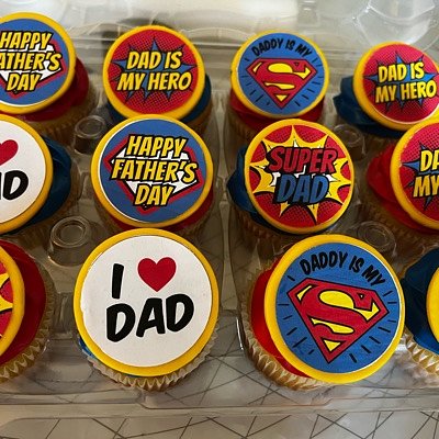 Father's Day cupcakes 