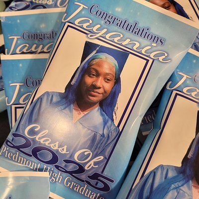 Graduation Chip Bags 