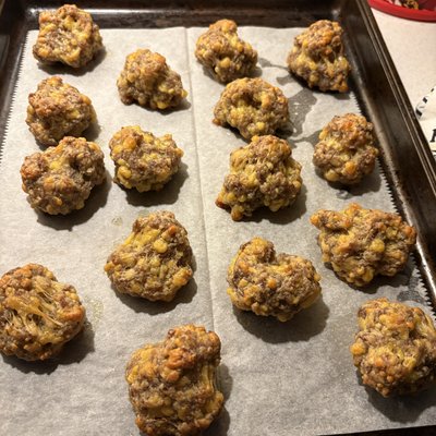 Cheddar Sausage Balls