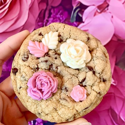 A Dozen (12) Blooming Chocolate Chip Cookies 
