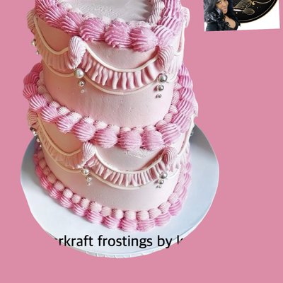 Mid Tiered Cake (6in & 8in)