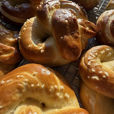 Sourdough Discard Pretzels 