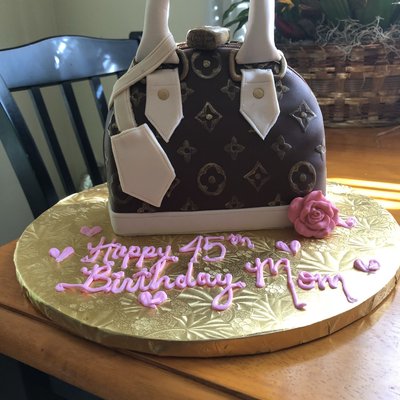 Custom Shaped Cake