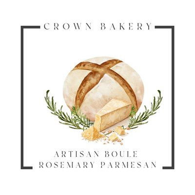 Fresh Artisan Loaf - Rosemary Parmesan