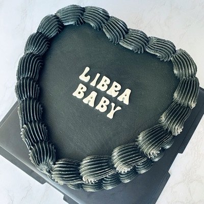 8” Heart Cake