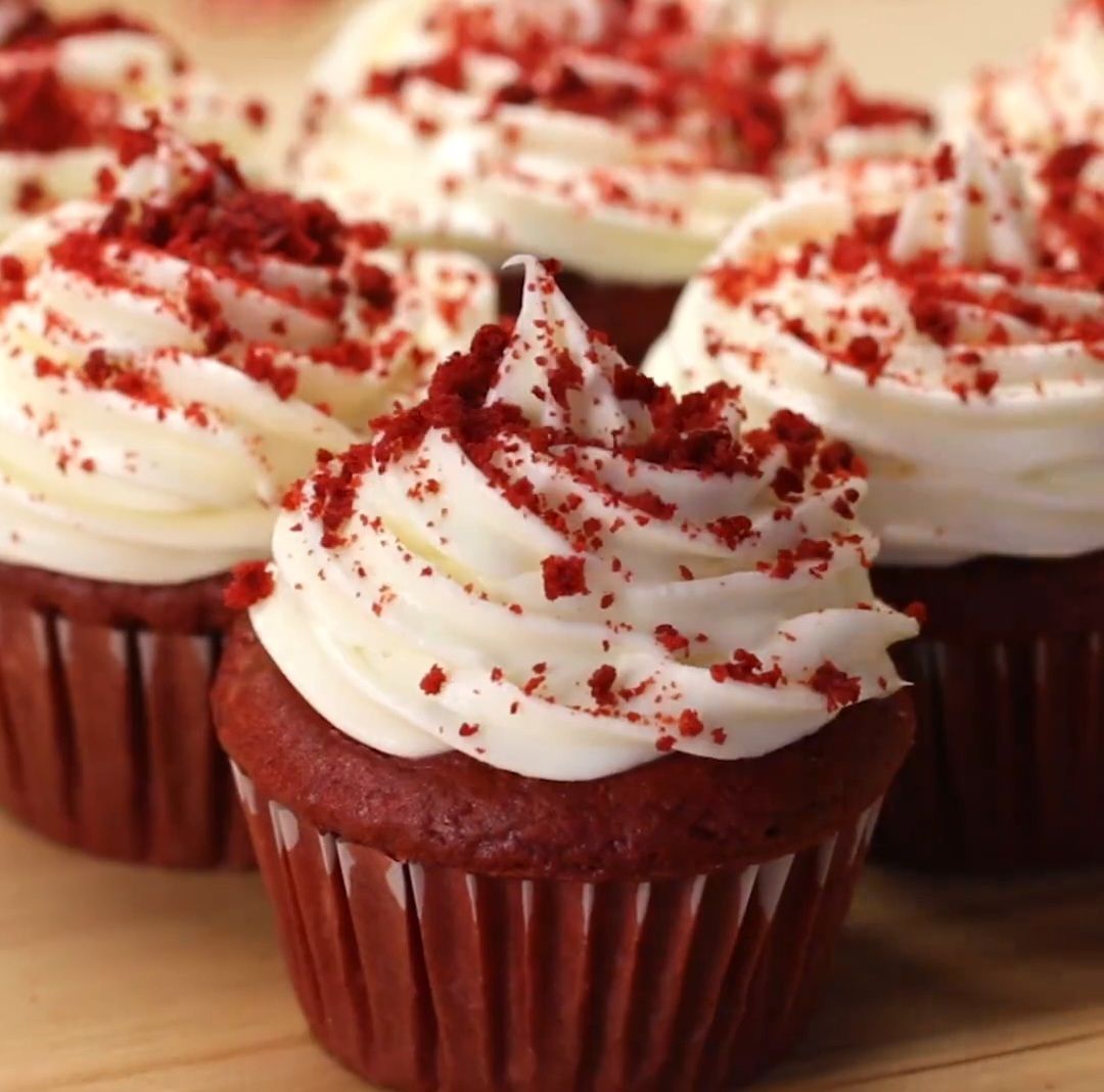 Red Velvet Cheesecake Cupcakes  ( 12 Count ) 