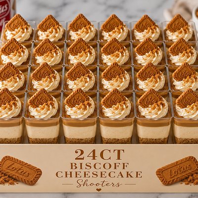 Biscoff Cheesecake Shooters 24ct