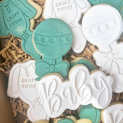 Deluxe Baby Shower Cookies