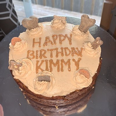 Dog Birthday Cake